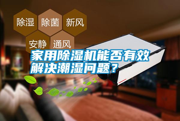 家用除濕機能否有效解決潮濕問題？