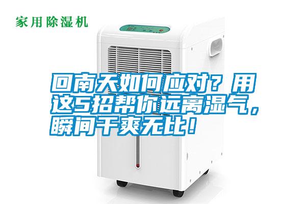 回南天如何應(yīng)對?用這5招幫你遠(yuǎn)離濕氣,瞬間干爽無比!