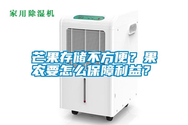 芒果存儲不方便？果農(nóng)要怎么保障利益？