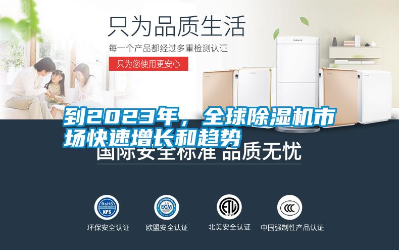 到2023年,全球除濕機市場快速增長和趨勢