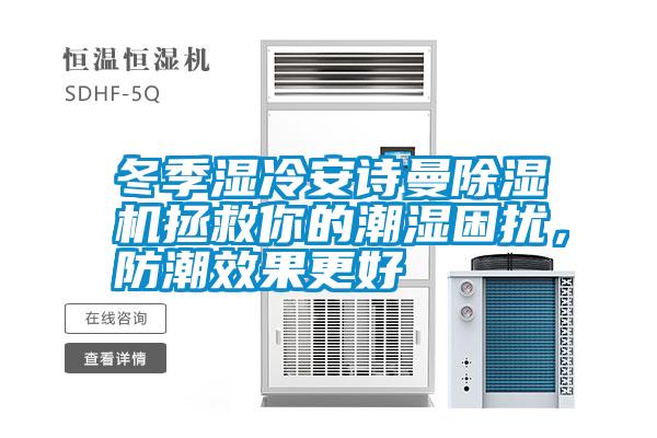 冬季濕冷安詩曼除濕機拯救你的潮濕困擾,防潮效果更好