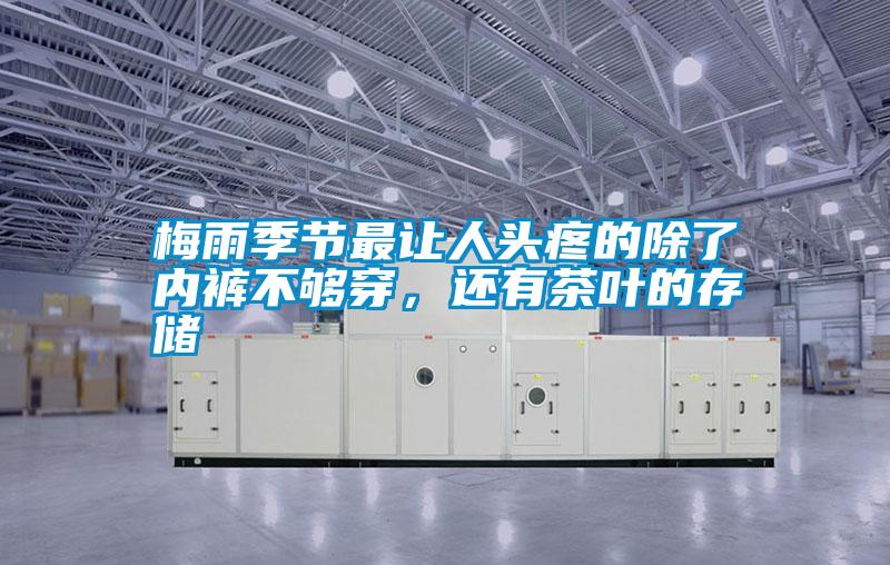 梅雨季節(jié)最讓人頭疼的除了內(nèi)褲不夠穿，還有茶葉的存儲