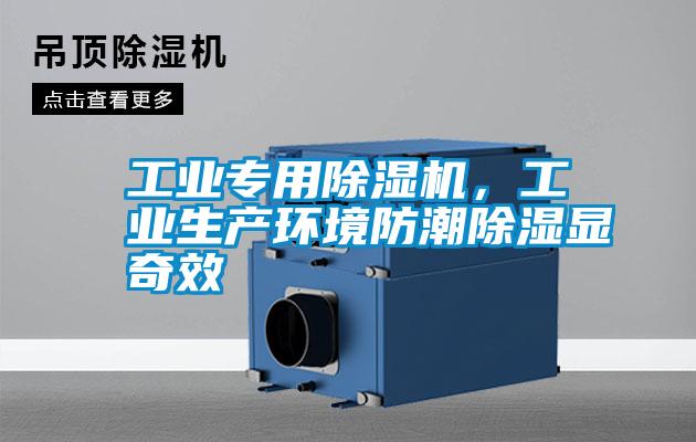 工業(yè)專用除濕機(jī),工業(yè)生產(chǎn)環(huán)境防潮除濕顯奇效
