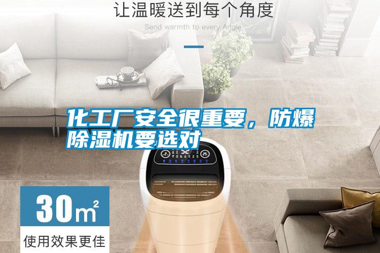 化工廠安全很重要,防爆除濕機(jī)要選對(duì)