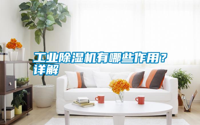 工業除濕機有哪些作用？詳解