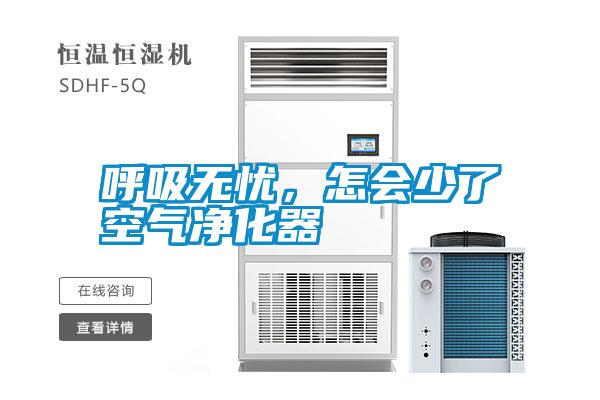 呼吸無(wú)憂(yōu),怎會(huì)少了空氣凈化器