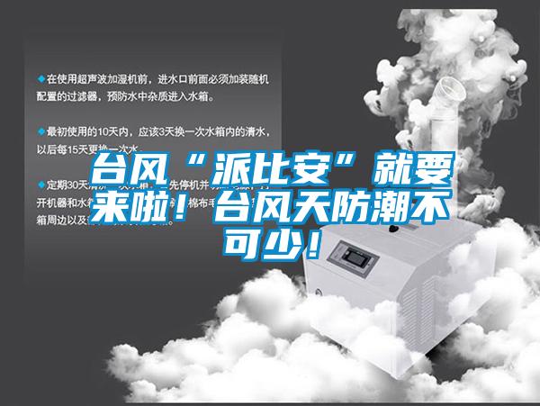 臺(tái)風(fēng)“派比安”就要來啦!臺(tái)風(fēng)天防潮不可少!