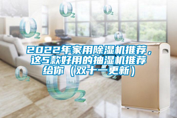2022年家用除濕機推薦,這5款好用的抽濕機推薦給你(雙十一更新)