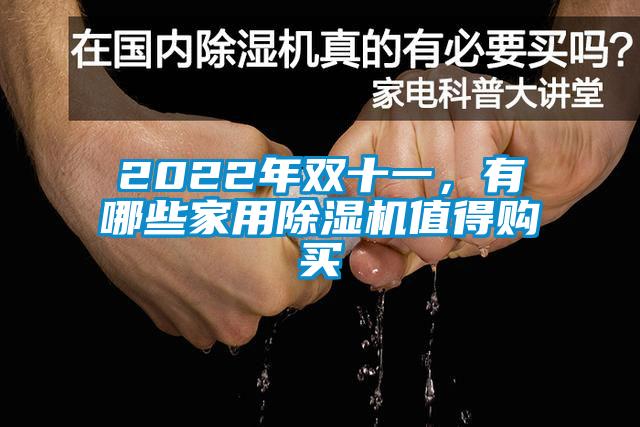 2022年雙十一,有哪些家用除濕機值得購買
