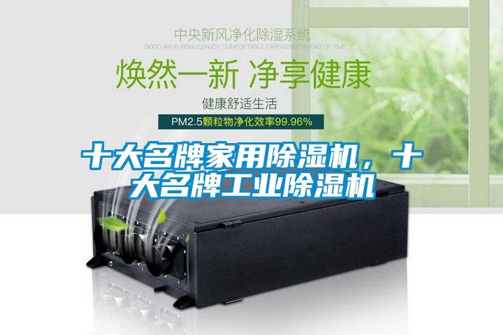 十大名牌家用除濕機,十大名牌工業除濕機