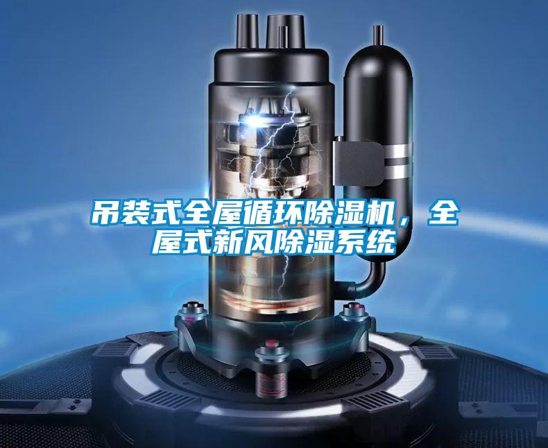 吊裝式全屋循環除濕機，全屋式新風除濕系統