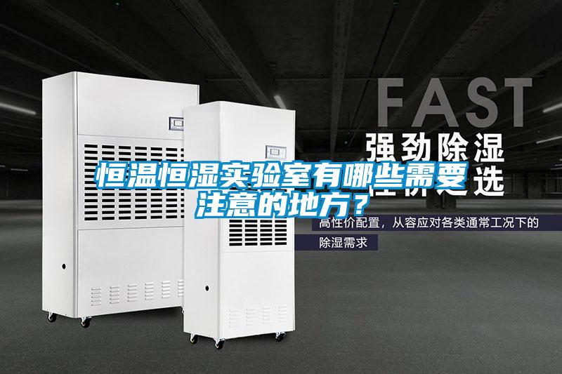 恒溫恒濕實驗室有哪些需要注意的地方?