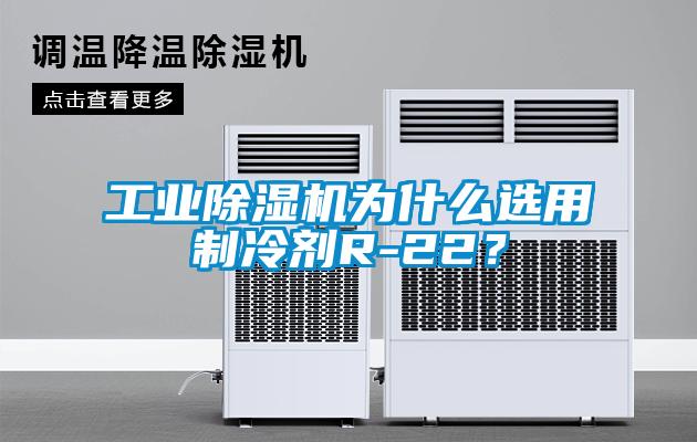 工業除濕機為什么選用制冷劑R-22?