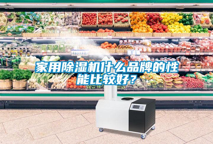 家用除濕機什么品牌的性能比較好？