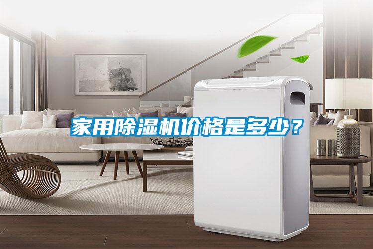 家用除濕機價格是多少?