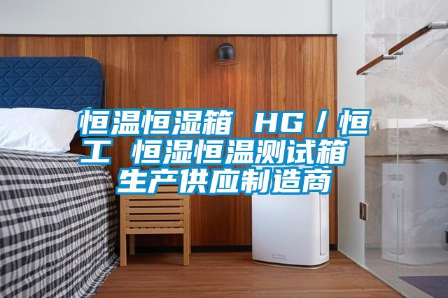 恒溫恒濕箱 HG/恒工 恒濕恒溫測試箱 生產供應制造商
