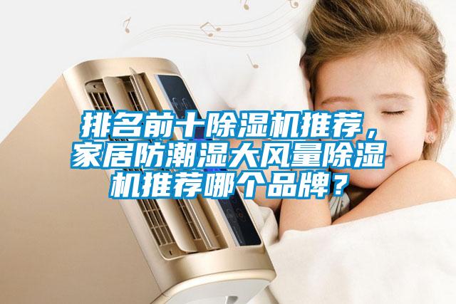 排名前十除濕機推薦,家居防潮濕大風量除濕機推薦哪個品牌?