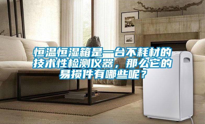 恒溫恒濕箱是一臺不耗材的技術(shù)性檢測儀器,那么它的易損件有哪些呢?