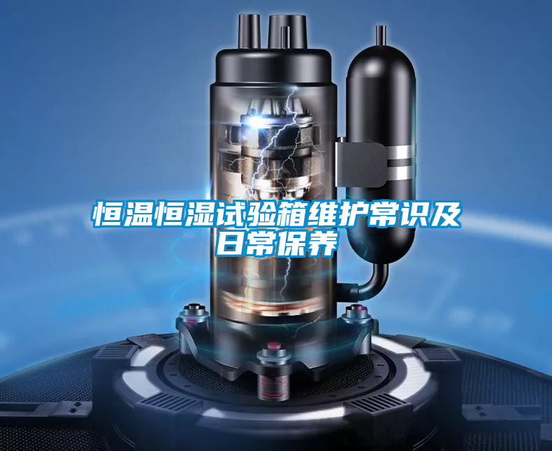 恒溫恒濕試驗箱維護(hù)常識及日常保養(yǎng)