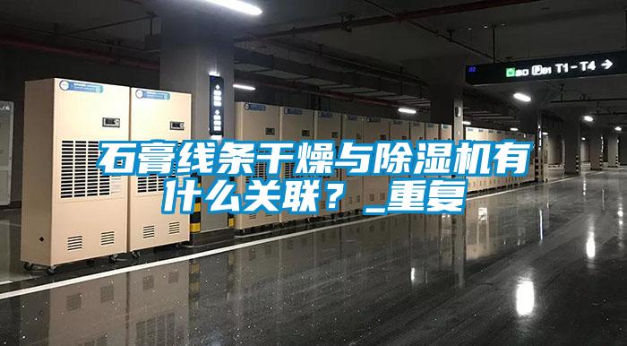石膏線條干燥與除濕機有什么關聯？_重復