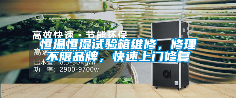恒溫恒濕試驗箱維修，修理不限品牌，快速上門修復(fù)