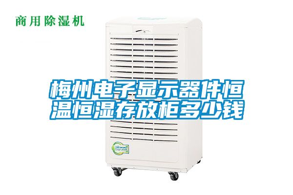 梅州電子顯示器件恒溫恒濕存放柜多少錢(qián)